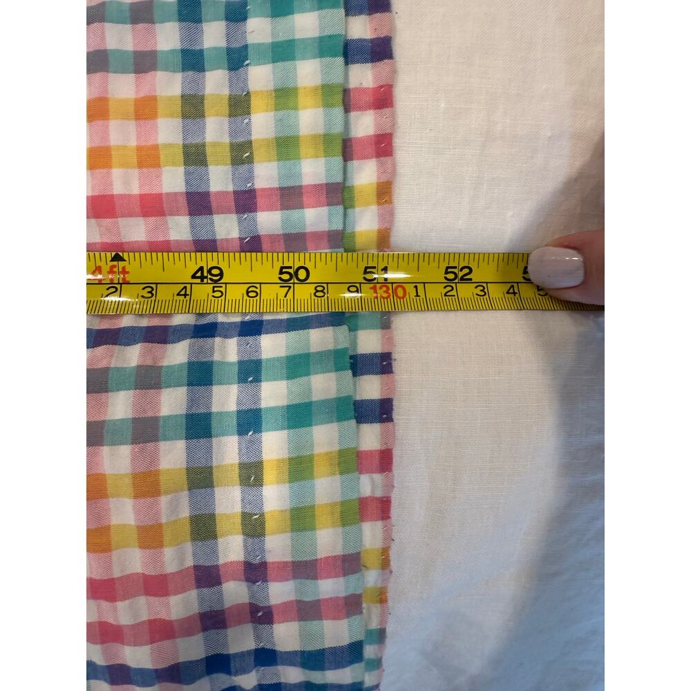 Vintage Saybury Seersucker Zip Housedress Multi C… - image 8